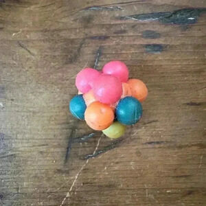DNA Style Rubbery Cat Toy Ball NWOT